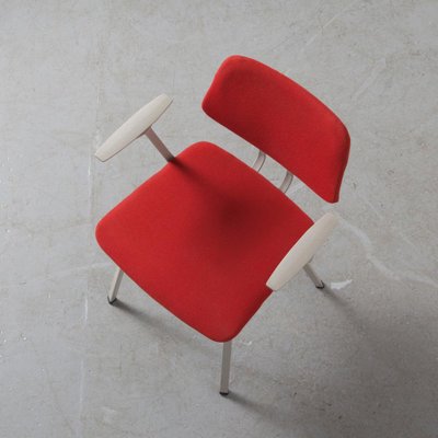 Red Ahrend Chair attributed to Friso Kramer for Ahrend De Cirkel, 1970s-JC-1696543