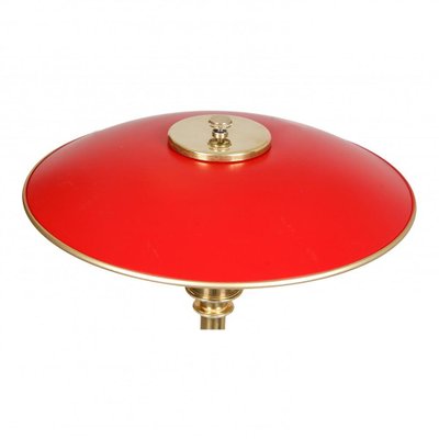 Red Anniversary Ph 3/2 Table Lamp with Light Patina by Poul Henningsen for Louis Poulsen-MTD-1400878