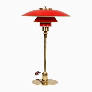 Red Anniversary Ph 3/2 Table Lamp with Light Patina by Poul Henningsen for Louis Poulsen-MTD-1400878