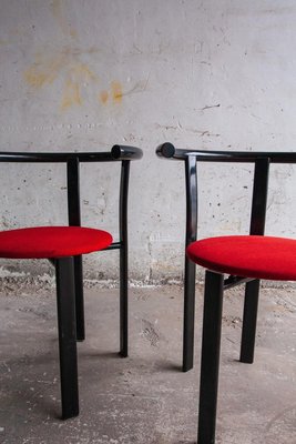 Red & Black Metal Chair-PDG-1999439