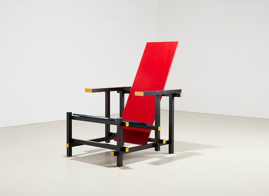 Red & Blue Chair by Gerrit Rietveld for Cassina 1918/1970s-BPT-2019981