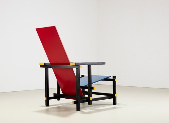 Red & Blue Chair by Gerrit Rietveld for Cassina 1918/1970s-BPT-2019981