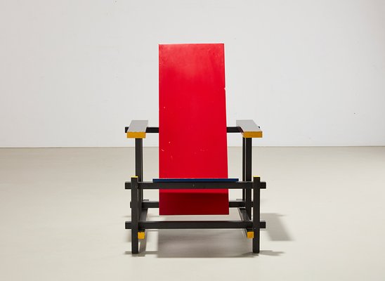 Red & Blue Chair by Gerrit Rietveld for Cassina 1918/1970s-BPT-2019981