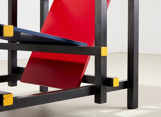 Red & Blue Chair by Gerrit Rietveld for Cassina 1918/1970s-BPT-2019981