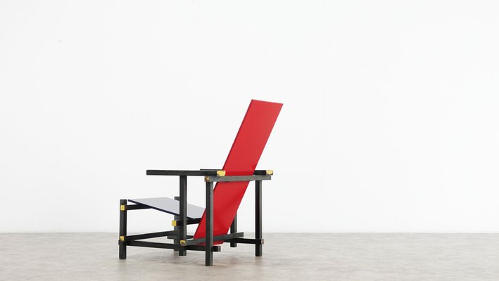 Red Blue Chair by Gerrit Rietveld for Cassina No. 213, 1970-HKH-1572900