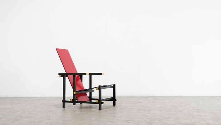 Red Blue Chair by Gerrit Rietveld for Cassina No. 213, 1970-HKH-1572900