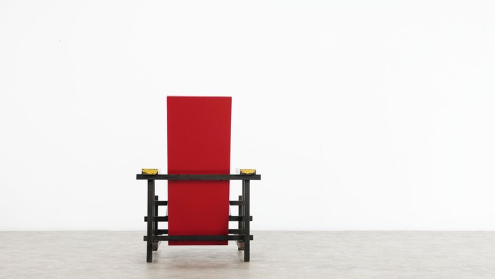 Red Blue Chair by Gerrit Rietveld for Cassina No. 213, 1970-HKH-1572900