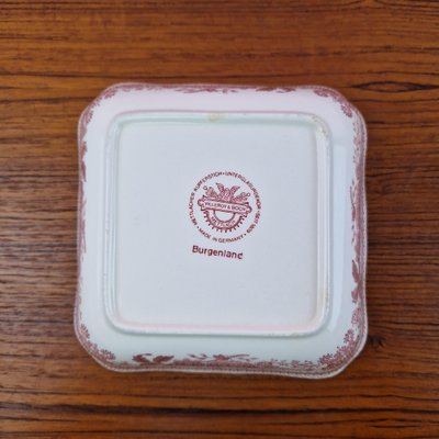 Red Burgenland Bowls from Villeroy & Boch, Germany, 1980s, Set of 3-ZPB-1759400