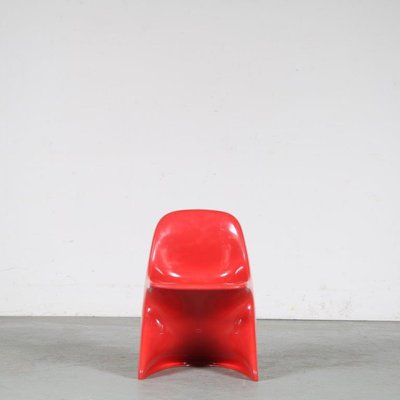 Red Casalino Children's Chair by Alexander Begge for Casala, Germany, 2000s-DV-1250697