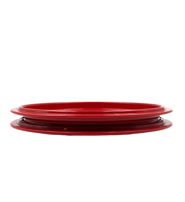 Red Centerpiece / Tray by Gianfranco Frattini, Italy, 1970s-TXN-1386129