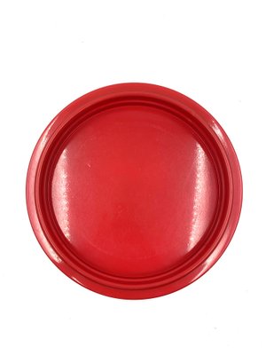 Red Centerpiece / Tray by Gianfranco Frattini, Italy, 1970s-TXN-1386129