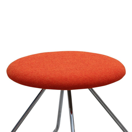 Red Dennie Stool by Nanna Ditzel & Jørgen Ditzel