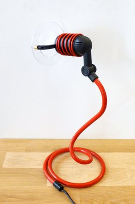 Red Desk Lamp, 1980s-RNR-1332277