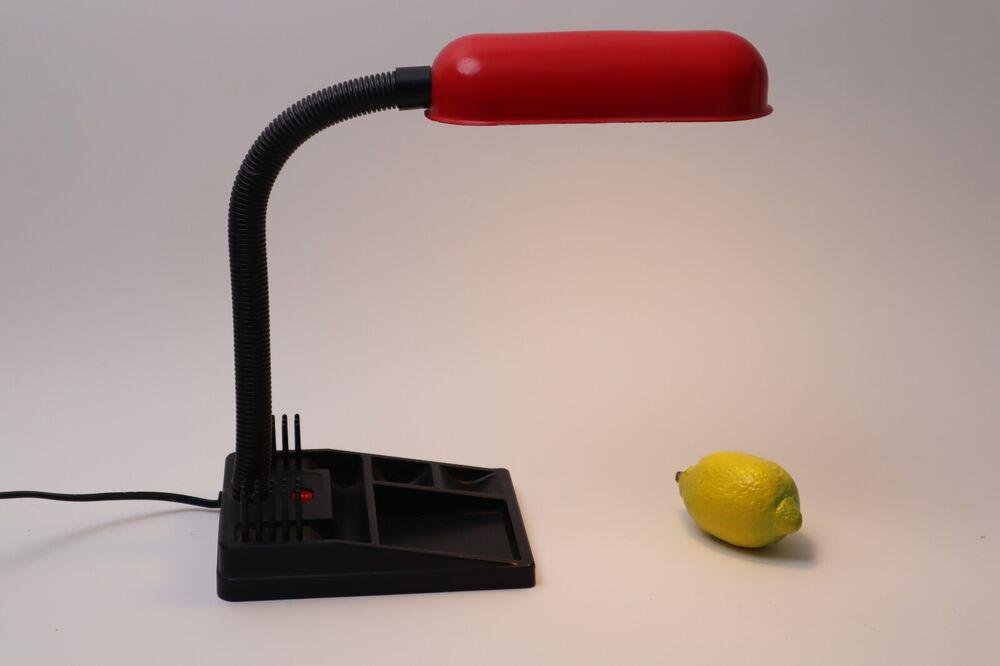 Red Desk Lamp by Brillant Ag