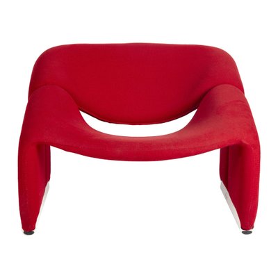 Red F598 Groovy Chair by Pierre Paulin for Artifort, 1960s-XMR-1740976