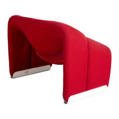 Red F598 Groovy Chair by Pierre Paulin for Artifort, 1960s-XMR-1740976