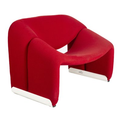 Red F598 Groovy Chair by Pierre Paulin for Artifort, 1960s-XMR-1740976