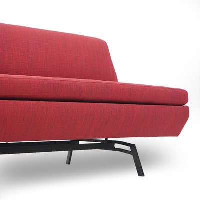 Red Fabric Sofabed, 1960s-EZ-2040415