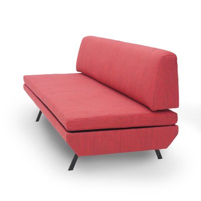 Red Fabric Sofabed, 1960s-EZ-2040415