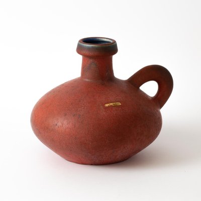 Red Fal Lava Vase by Kurt Tschörner for Otto Keramik-IXK-1260892