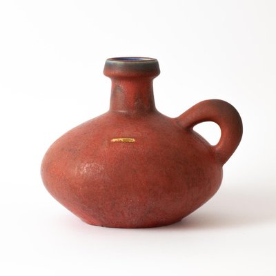 Red Fal Lava Vase by Kurt Tschörner for Otto Keramik-IXK-1260892