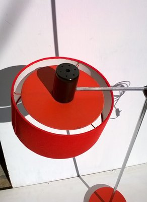 Red Floor Lamp from Stilux, 1960s-EI-324556