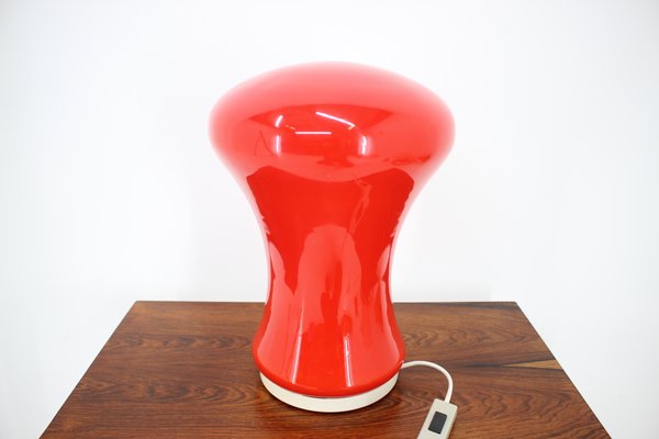 Red Glass Table Lamp, 1979-TZ-547822