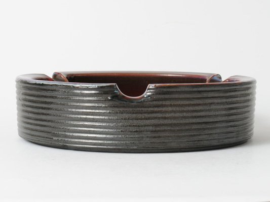 Red Glazed Ceramic Ashtray from Perignem, 1960s-IXK-731357