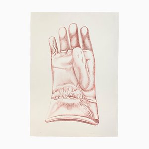 Red Glove - Original Etching by Giacomo Porzano - 1972 1972-ZCI-755930