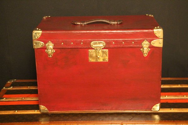 Red Goyard Steamer Trunk from Hermes-YF-1078598