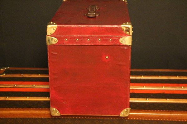 Red Goyard Steamer Trunk from Hermes-YF-1078598