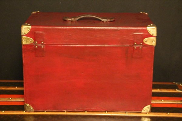 Red Goyard Steamer Trunk from Hermes-YF-1078598