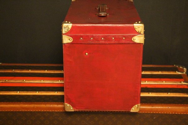 Red Goyard Steamer Trunk from Hermes-YF-1078598