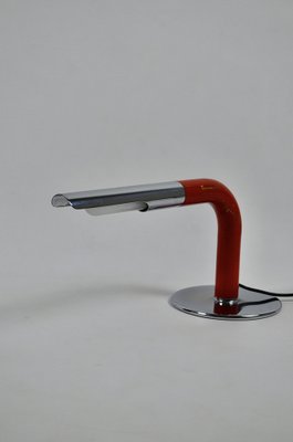 Red Gulp Lamp by Ingo Maurer, 1960s-ZGY-1591728