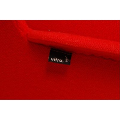 Red Heart Chair in Red Fabric by Verner Panton for Vitra-MTD-1594911