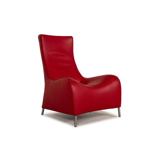 Red Leather DS 264 Armchair from de Sede