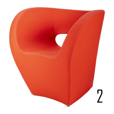 Red Little Albert Armchair by Ron Arad for Moroso-XMR-1360183