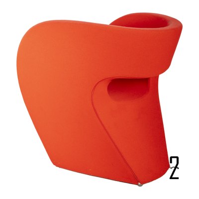 Red Little Albert Armchair by Ron Arad for Moroso-XMR-1360183