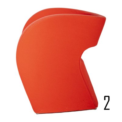 Red Little Albert Armchair by Ron Arad for Moroso-XMR-1360183