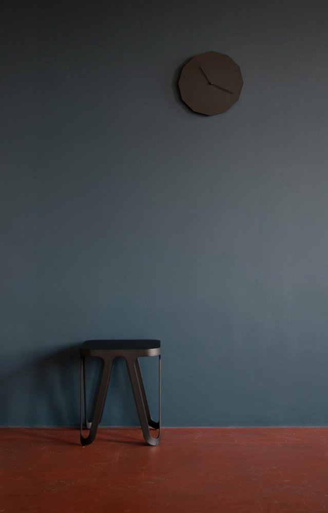 Red Loop Stool by Sebastian Scherer