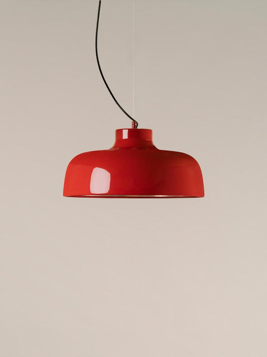 Red M68 Pendant Lamp by Miguel Mila