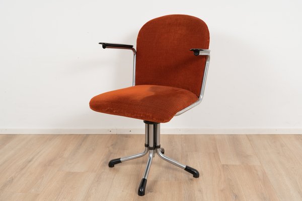 Red Model 356 Office Chair by Wh. Gispen-GE-1138464