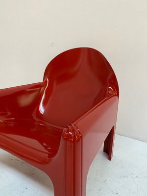 Red Model 4794 Lounge Chair by Gae Aulenti for Kartell, 1974-QVY-1796319