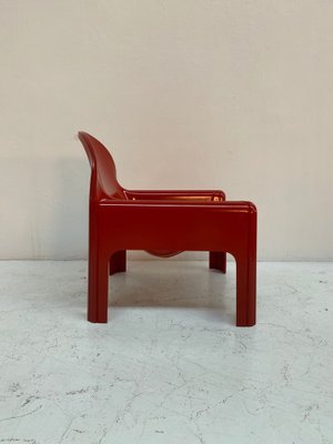 Red Model 4794 Lounge Chair by Gae Aulenti for Kartell, 1974-QVY-1796319