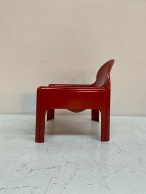 Red Model 4794 Lounge Chair by Gae Aulenti for Kartell, 1974-QVY-1796319