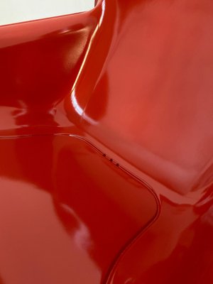 Red Model 4794 Lounge Chair by Gae Aulenti for Kartell, 1974-QVY-1796319