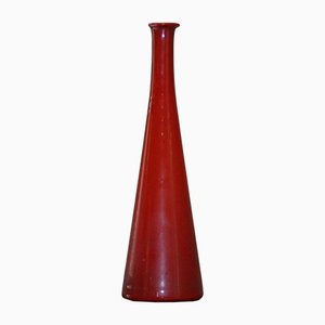 Red Murano Decorative Glass Bottle-TEP-1234572