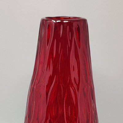 Red Murano Glass Vase from Ca dei Vetrai, Italy, 1960s-QGR-1453564