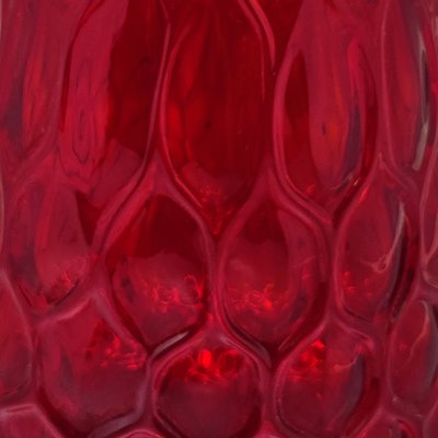 Red Murano Glass Vase from Ca dei Vetrai, Italy, 1960s-QGR-1453564