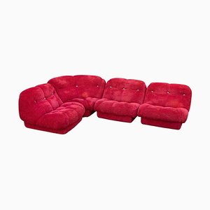 Red Nuvolone Sofa by Rino Maturi, 1970s-ZCI-1313482